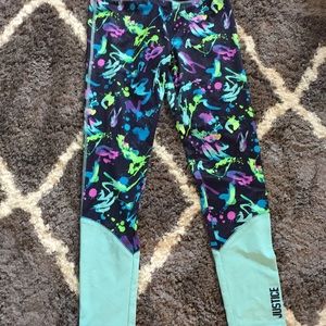 High waist justice leggings